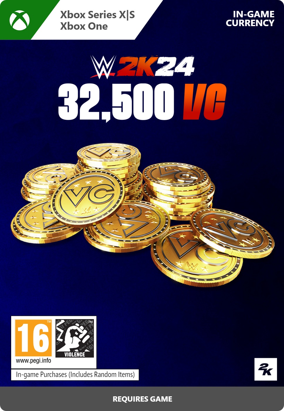 WWE 2K24 32.500 VC