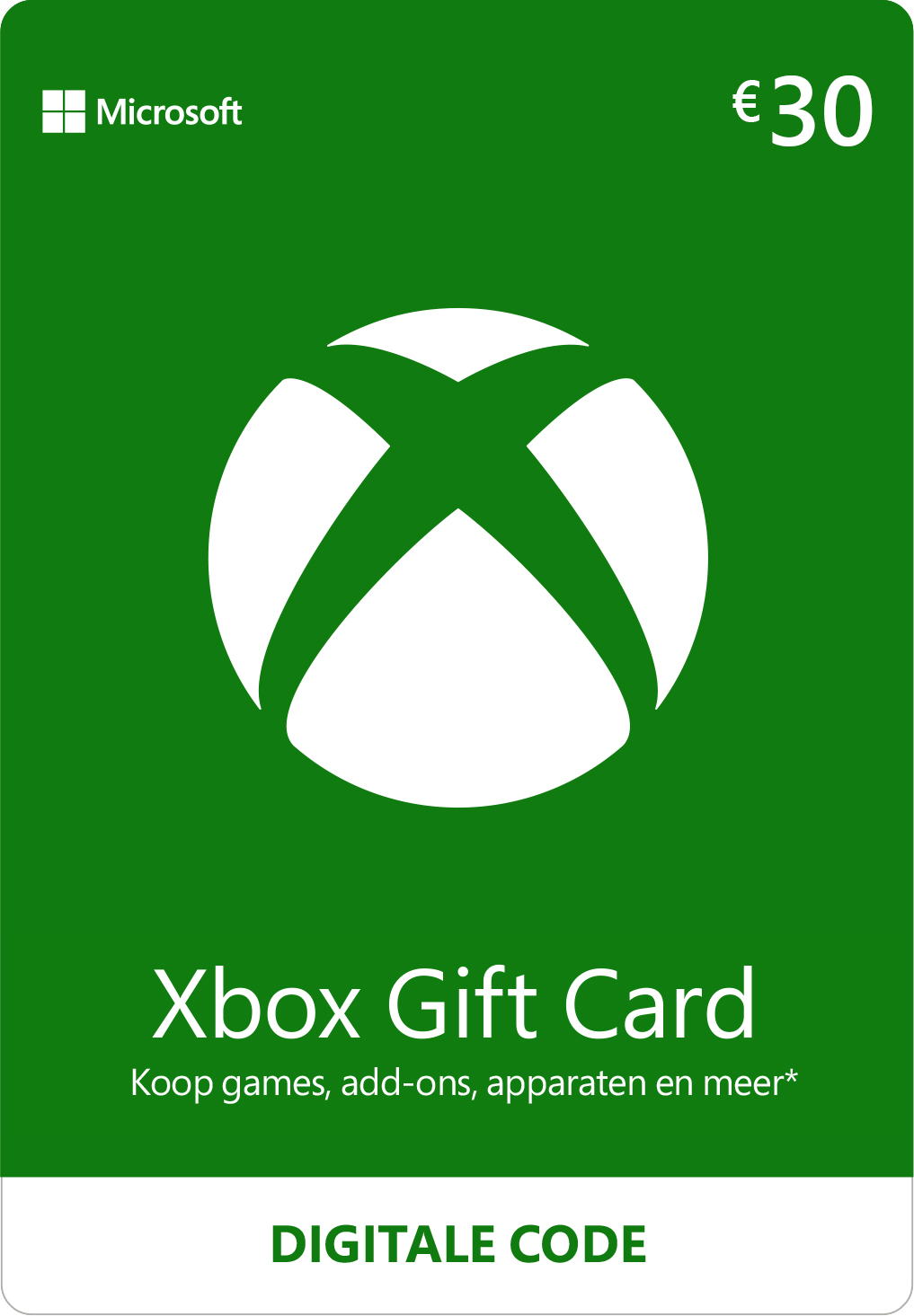 Xbox Gift Card €30